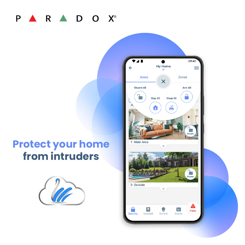 Paradox BlueEye apllikáció